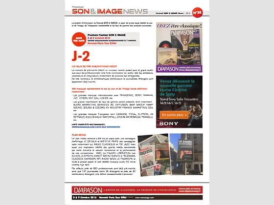 Son & Image News n°30