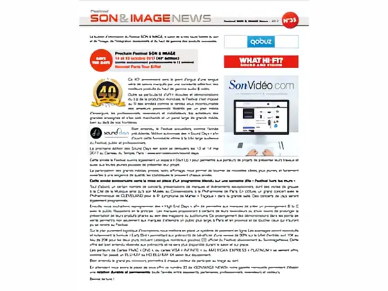 Son & Image News n°35
