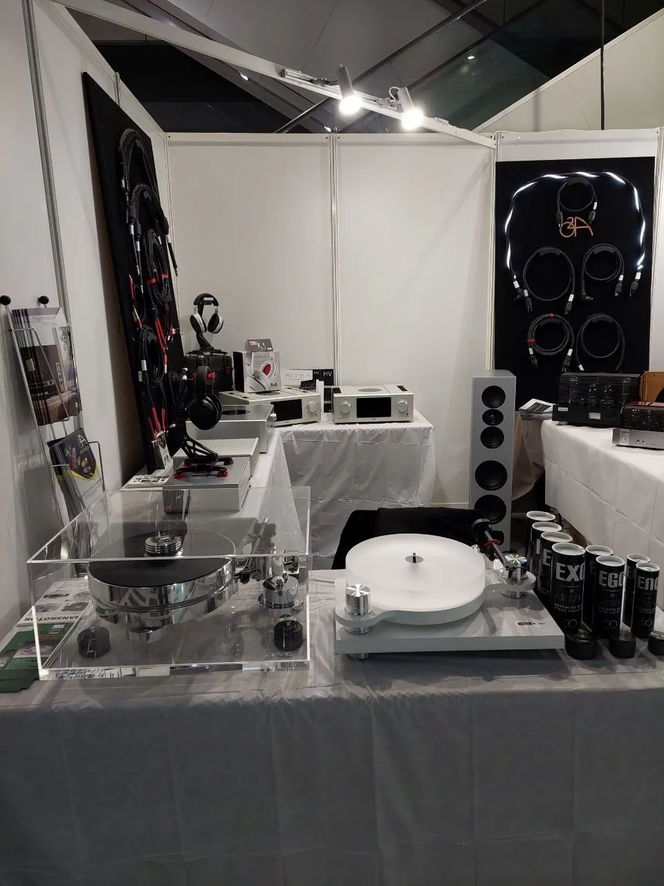 Platines vinyle AMG et Transrotor au PAVS 2024