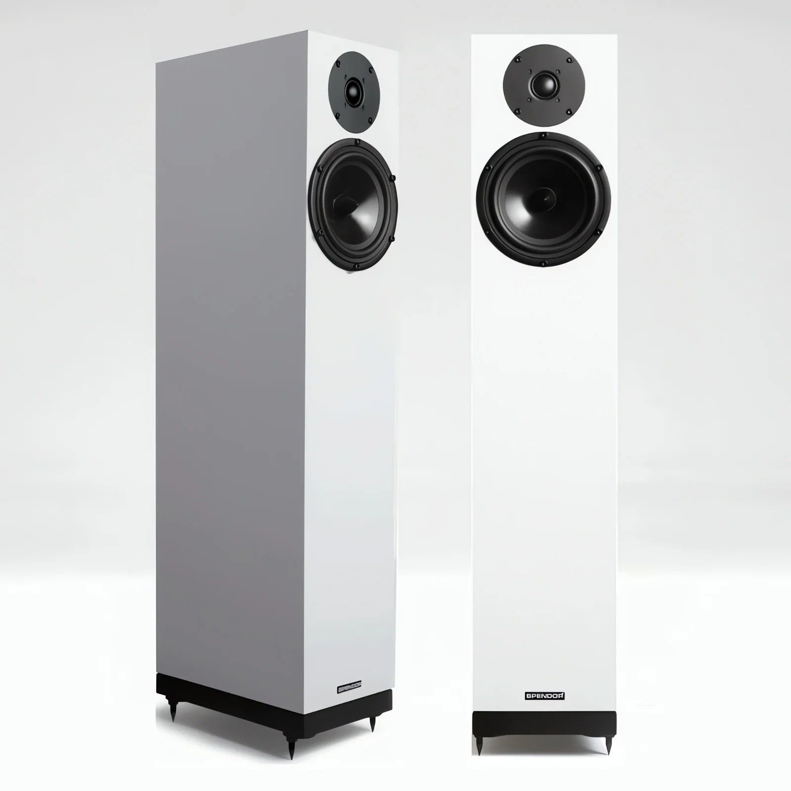 Spendor A7.2 — enceinte colonne en blanc satiné