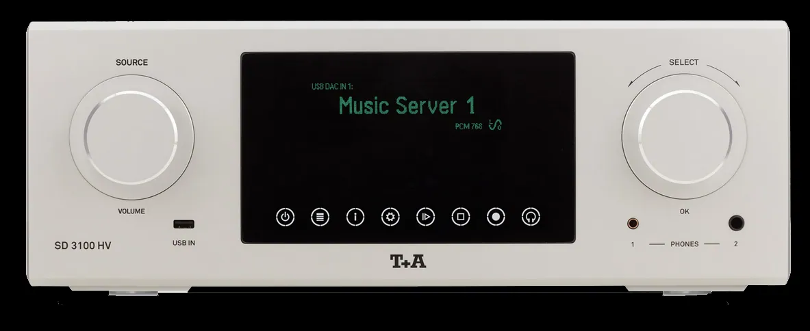 T+A SD 3100 HV, la source de la série HV