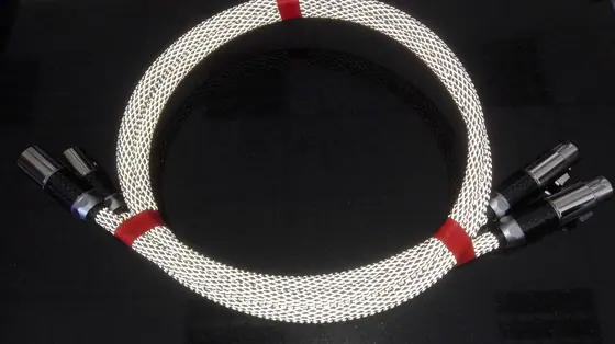 Câble O2A gainé, vue circulaire