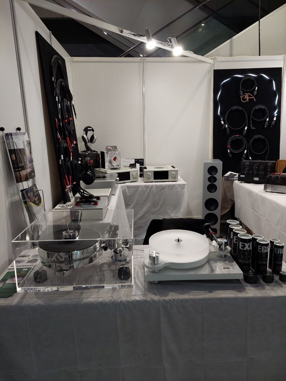 Platines vinyle AMG et Transrotor au PAVS 2024